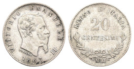 Vittorio Emanuele II (1861-1878) - 20 Centesimi 1863 Milano - Ag - Gigante 84

BB+

SPEDIZIONE SOLO IN ITALIA - SHIPPING ONLY IN ITALY