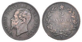 Vittorio Emanuele II (1861-1878) - 2 Centesimi 1867 Torino - Cu - Gig. 111

MB+

SPEDIZIONE SOLO IN ITALIA - SHIPPING ONLY IN ITALY