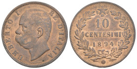 Umberto I (1878-1900) - 10 Centesimi 1894 Birmingham - Cu - Gigante 50

BB+

SPEDIZIONE SOLO IN ITALIA - SHIPPING ONLY IN ITALY