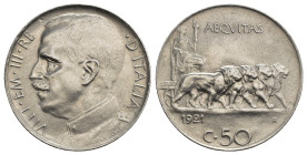 Vittorio Emanuele III (1900-1943) - 50 Centesimi Leoni 1921 - C/ liscio - Mont. 239

mBB

SPEDIZIONE SOLO IN ITALIA - SHIPPING ONLY IN ITALY