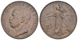 Vittorio Emanuele III (1900-1943) 10 Centesimi "Cinquantenario" 1911 - Cu

SPL/FDC

SPEDIZIONE SOLO IN ITALIA - SHIPPING ONLY IN ITALY
