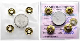 Monetazione in lire (1946-2001) - 50 Lire Vulcano 1992 - senza segno di zecca "R" - senza rombo sotto al collo - MOLTO RARA (R2) - Ac - Gig. 181a - Pe...