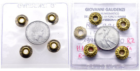 Monetazione in lire (1946-2001) - 50 Lire Vulcano 1994 - Ac - Gig. 183 - Manca il rombo sotto il collo - Perizia G. Gaudenzi FDC - MOLTO RARA

SPEDI...
