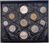 Monetazione in lire (1946-2001) - Serie di monete 1986 - (presenti 500 Lire Caravelle e 500 Lire Donatello in argento) - in confezione di zecca

FDC...