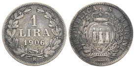 Vecchia Monetazione (1864-1938) - 1 Lira 1906 - Ag - Gigante 28

BB

SPEDIZIONE SOLO IN ITALIA - SHIPPING ONLY IN ITALY