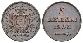 Vecchia Monetazione (1864-1938) - 5 Centesimi 1938 - KM# 12 - Cu

mSPL

SPEDIZIONE SOLO IN ITALIA - SHIPPING ONLY IN ITALY