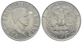 Regno d'Italia - Vittorio Emanuele III (1900-1943) - 2 Lire Impero 1939 XVIII - evidentissima debolezza di conio sulla data che risulta di difficoltos...