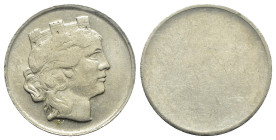 Vittorio Emanuele III (1900-1943) - Progetto Johnson del 20 centesimi 1907 - Attardi Gaudenzi PG J 65 - R2 (MOLTO RARO) - Ni - Gr. 4,85 - Ø mm 21,60
...