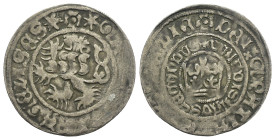 Regno di Boemia - Giorgio di Poděbrady (1458-1471) - 1 Groschen 1458-1471 - Ag - gr. 2,81

MB/BB

SPEDIZIONE SOLO IN ITALIA - SHIPPING ONLY IN ITA...