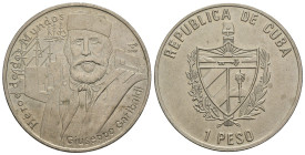 Cuba - Seconda Repubblica (1959-oggi) - 1 Peso 2007 Garibaldi - Cu-Ni - KM# 882

SPEDIZIONE IN TUTTO IL MONDO - WORLDWIDE SHIPPING