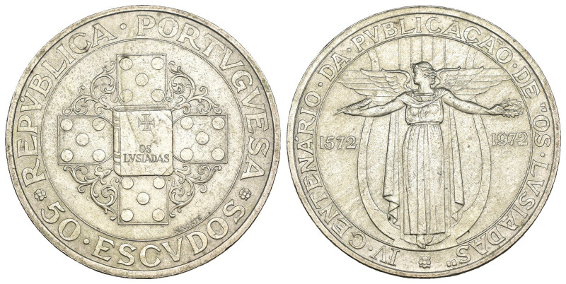 Portogallo - Seconda Repubblica (1926 -1974) - 50 Escudos 1972 - KM#602 - Ag

...