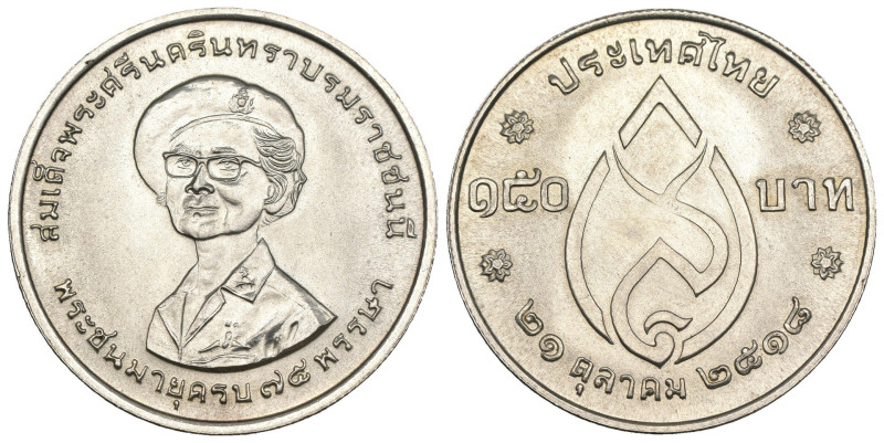 Thailandia - Bhumibol Adulyadej (Rama IX) (1946-2016) - 150 Baht 2518 (1975) - A...