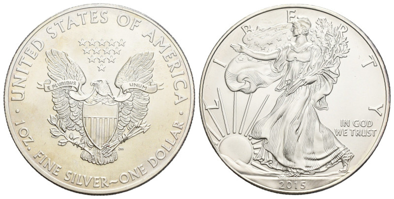 Stati Uniti d'America (1776-oggi) - 1 Dollaro American Silver Eagle 2015 - Ag - ...