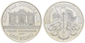 Austria - Repubblica d'Austria (dal 1955) monetazione in euro (dal 2002) 1,50 euro (1 Oncia) 2016 commemorativa del 25°annversario della fondazione de...