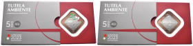 Repubblica Italiana - 5 euro 2023 "Tutela Ambiente" - Ag e Cu - in confeziene di zecca

FDC

SPEDIZIONE IN TUTTO IL MONDO - WORLDWIDE SHIPPING