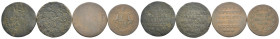 Stato Pontificio - Lotto di 4 monete (Pio VII, Pio IX) da mezzo baiocco anni vari - Ae

med.BB 

SPEDIZIONE SOLO IN ITALIA - SHIPPING ONLY IN ITAL...