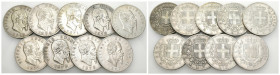 Regno d'Italia - Vittorio Emanuele II (1861-1878) - Lotto di 9 monete da 5 Lire - anni dal 1869 al 1877 - Ag

SPEDIZIONE SOLO IN ITALIA - SHIPPING O...