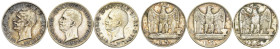 Vittorio Emanuele III (1900-1943) - Lotto di 3 monete da 5 Lire Aquilotto: 2 esemplari del 1927 e 1 esempalre del 1928 (RARA) - Ag

SPEDIZIONE SOLO ...
