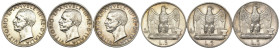 Regno d'Italia - Vittorio Emanuele III (1900-1943) - Lotto di 3 monete da 5 Lire Aquilotto - anni vari - Ag

med. mBB

SPEDIZIONE SOLO IN ITALIA -...