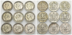 Regno d'Italia - Vittorio Emanuele III (1900-1943) - Lotto di 9 monete da 5 Lire Aquilotto 1926

SPEDIZIONE SOLO IN ITALIA - SHIPPING ONLY IN ITALY
