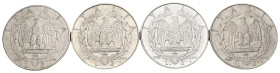 Vittorio Emanuele III (1900-1943) - Lotto di 4 momnete da 2 Lire Impero 1939 e 1940

SPEDIZIONE SOLO IN ITALIA - SHIPPING ONLY IN ITALY