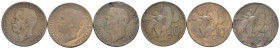 Regno d'Italia - Vittorio Emanuele III (1900-1943) - Lotto 3 monete da 10 Centesimi Ape 1919

SPEDIZIONE SOLO IN ITALIA - SHIPPING ONLY IN ITALY
