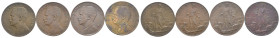 Regno d'Italia - Vittorio Emanuele III (1900-1943) - Lotto di 4 monete da 2 Centesimi - anni vari

med. qSPL

SPEDIZIONE SOLO IN ITALIA - SHIPPING...