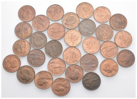 Regno d'Italia - Lotto di 30 esemplari da 1 centesimo - Alta conservazione (molti esemplari in rame rosso-FDC)

SPEDIZIONE SOLO IN ITALIA - SHIPPING...
