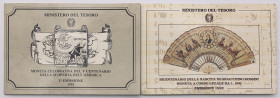 Repubblica Italiana - Lotto di 2 monete da: 500 Lire 1991 "5° Centenario Scoperta dell'America", 500 Lire 1992 "Bicentenario della nascita di G. Rossi...