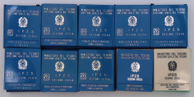Repubblica Italiana - Lotto di 10 monete da 500 Lire celebrative - anni vari - Ag - in confezione 

FDC

SPEDIZIONE IN TUTTO IL MONDO - WORLDWIDE ...