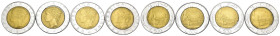 Repubblica Italiana - Lotto di 4 monete da 500 Lire Bimetalliche, anni vari con escrescenze di metallo

med.SPL

SPEDIZIONE IN TUTTO IL MONDO - WO...