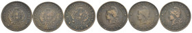 Argentina - Lotto di 3 monete da 1 Centavo - anni vari

SPEDIZIONE SOLO IN ITALIA - SHIPPING ONLY IN ITALY
