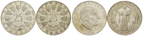 Austria - lotto di 2 monete da 25 Scellini 1962 e 1955 - Ag

SPEDIZIONE SOLO IN ITALIA - SHIPPING ONLY IN ITALY