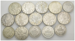 Austria - Lotto di 15 monete - anni e nominali vari - Ag

SPEDIZIONE IN TUTTO IL MONDO - WORLDWIDE SHIPPING