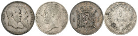Belgio - Lotto 2 monete da 1 franco 1880 e 1911

SPEDIZIONE SOLO IN ITALIA - SHIPPING ONLY IN ITALY