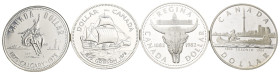 Canada - Lotto di 4 monete da 1 Dollaro - 1975, 1979, 1982, 1984 - Ag

SPEDIZIONE IN TUTTO IL MONDO - WORLDWIDE SHIPPING