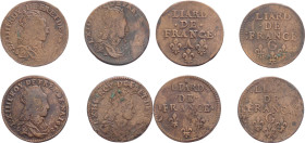 Francia - lotto di 4 monete "Liar de France" di zecche e anni vari - Ae

med. BB 

SPEDIZIONE SOLO IN ITALIA - SHIPPING ONLY IN ITALY