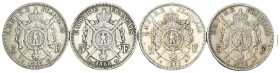 Francia - Napoleone III - Lotto di 4 moente da 5 Franchi - dal 1867 al 1870 - Ag

SPEDIZIONE SOLO IN ITALIA - SHIPPING ONLY IN ITALY