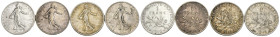 Francia - lotto di 4 monete da 1 franco "Semeuse" 1915 e 1916 - Ag

SPEDIZIONE SOLO IN ITALIA - SHIPPING ONLY IN ITALY