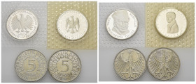 Germania - Repubblica Federale (dal 1948) - Lotto di 4 monete da 5 marchi - anni e tipologie varie - Ag 

med.SPL

SPEDIZIONE IN TUTTO IL MONDO - ...