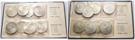 Germania - Lotto di 16 monete da 10 Mark commemorative delle Olimpiadi di Monaco 1972 - Ag - in astuccio (nella serie del 1970 sono presenti due esemp...