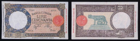 Regno d'Italia - Vittorio Emanuele III - 50 Lire Lupetta (Fascio) - L'Aquila - 21/11/1942 - Gig. (Bugani) BI 8B

BB

SPEDIZIONE SOLO IN ITALIA - S...