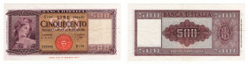 Repubblica Italiana - 500 Lire Italia - 23/03/1961 - Gigante (Bugani) BI 39C

BB

SPEDIZIONE IN TUTTO IL MONDO - WORLDWIDE SHIPPING