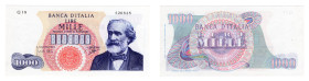 Repubblica Italiana - 1000 Lire Verdi 1° tipo - 05/07/1963 - Gigante (Bugani) BI 55B - ex asta Nomisma 56

FDS

SPEDIZIONE IN TUTTO IL MONDO - WOR...
