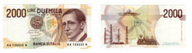 Repubblica Italiana - 2000 Lire "Marconi" - 03/10/1990 - serie tripla A - Crapanzano n.505 

SUP

SPEDIZIONE IN TUTTO IL MONDO - WORLDWIDE SHIPPIN...