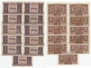 Regno d'Italia - Vittorio Emanuele III - Lotto di 11 banconote da 1 Lira Impero - 14/11/1939 - Gigante (Bugani) BS 4A

da BB a SPL

SPEDIZIONE SOL...