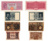 Regno d'Italia - Lotto di 4 banconote - anni e nominali vari

da MB a SPL

SPEDIZIONE SOLO IN ITALIA - SHIPPING ONLY IN ITALY