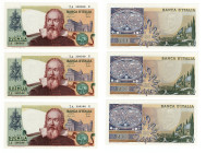 Repubblica Italiana - Lotto di 3 banconote da 2000 Lire Galileo - 24/10/1983 - consecutive - Gigante (Bugani) BI 59C

SUP-FDS

SPEDIZIONE IN TUTTO...