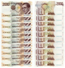 Repubblica Italiana - Lotto n.10 Banconote composto da 2000 Lire "Marconi" - Presenti alcune CONSECUTIVE - Alta conservazione 

qFDS

SPEDIZIONE I...