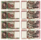 Repubblica Italiana - Lotto di 4 banconote da 5000 Lire Antonello da Messina - 09/03/1979 - consecutive - Gigante (Bugani) BI 68A

FDS

SPEDIZIONE...